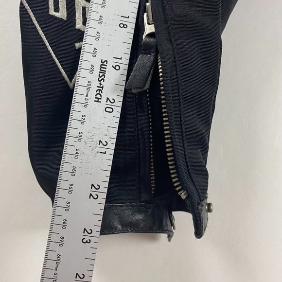 Power Trip Chris Carr Armored Motorcycle Jacket Men's Small Black - Picture 16 of 16
